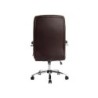 Silla q-connect direccion vero na simil piel base metalica alt max 1210 anc 650 prof 730 mm ruedas premium color marron