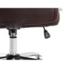 Silla q-connect direccion vero na simil piel base metalica alt max 1210 anc 650 prof 730 mm ruedas premium color marron