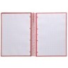 Cuaderno espiral a4 micro antartik tapa forrada 80h 90 gr cuadro 5mm 1 banda 4 taladros exp. 20 unidades