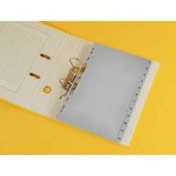 Separador numerico q-connect plastico 1-12 juego de 12 separadores din a4 multitaladro