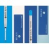 Recambio boligrafo belius azul 0,8 mm caja 3 unidades