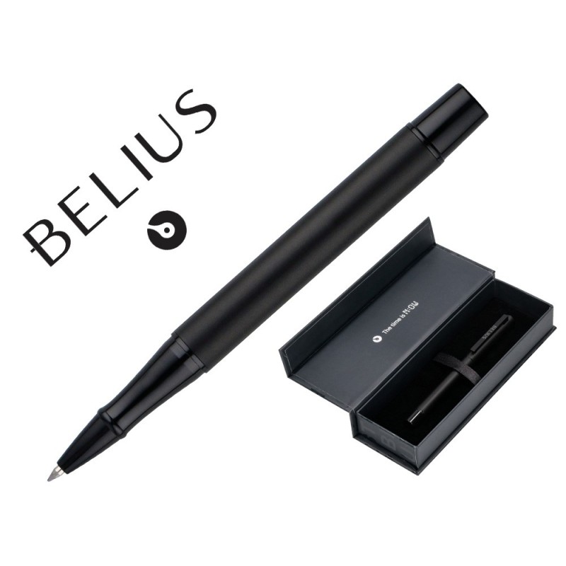 Roller belius unstoppable color negro tinta negra caja de diseño Roller belius unstoppable color negro tinta negra caja de diseño