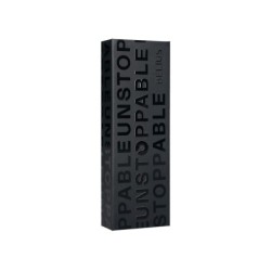 Roller belius unstoppable color negro tinta negra caja de diseño