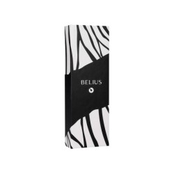 Roller belius dualita cuerpo negro color blanco tinta negra caja de diseño