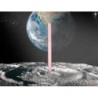 Boligrafo belius rocket b aluminio color minimalista rosa tinta azul caja cilindrica