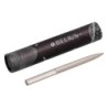 Boligrafo belius rocket b aluminio color minimalista gris tinta azul caja cilindrica