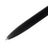 Boligrafo belius rocket b aluminio color minimalista negro tinta azul caja cilindrica