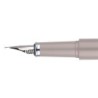 Pluma y funda de similpiel belius space b color minimalista gris tinta azul caja de diseño