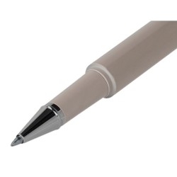 Roller y funda de similpiel belius space b color minimalista gris tinta azul caja de diseño