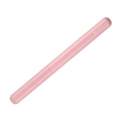 Pluma y funda de similpiel belius space b color minimalista rosa tinta azul caja de diseño
