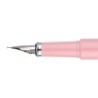 Pluma y funda de similpiel belius space b color minimalista rosa tinta azul caja de diseño