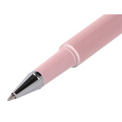 Roller y funda de similpiel belius space b color minimalista rosa tinta azul caja de diseño