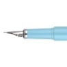 Pluma y funda de similpiel belius space b color minimalista azul tinta azul caja de diseño