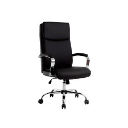 Silla direccion q-connect leo respaldo alto regulable en altura 1170  80 mm alto ancho 650 mm profundidad 700