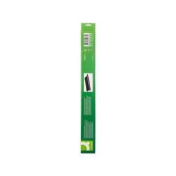 Reposamuñecas q-connect de gel para teclado color negro 525x58x17 mm