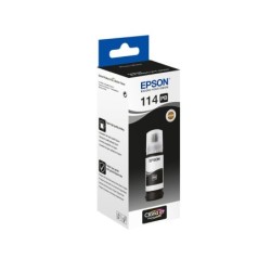 Tinta epson t114 eco tank et-8500 / 8550 negro photo botella 70 ml