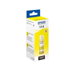 Tinta epson t114 eco tank et-8500 / 8550 amarillo botella 70 ml