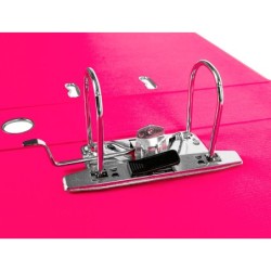 Modulo liderpapel 3 archivadores folio 2 anillas mecanismo de palanca 52mm rosa