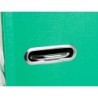 Modulo liderpapel 3 archivadores folio 2 anillas mecanismo de palanca 52mm verde pastel
