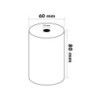 Rollo sumadora termico q-connect 80 mm ancho x 60 mm diametro sin bisfenol a papel de 70 g/m2