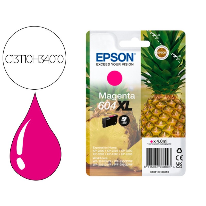 Ink-jet epson 604xl expression home xp-2200 / 2205 / 3200 / 3205 / 4200 / 4205 / wf-2910 series color