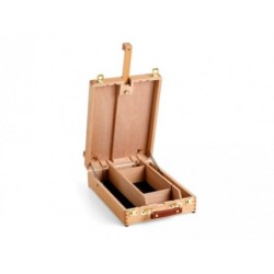 Caballete pintor winsor&newton liffey madera sobremesa caja