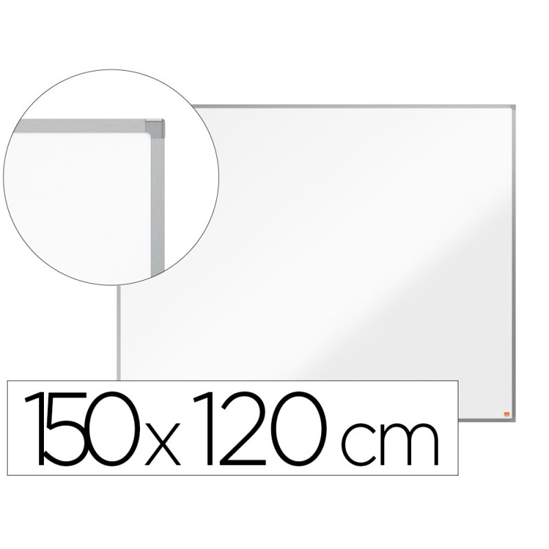 Pizarra blanca nobo essence acero lacado 1500x1200 mm Pizarra blanca nobo essence acero lacado 1500x1200 mm