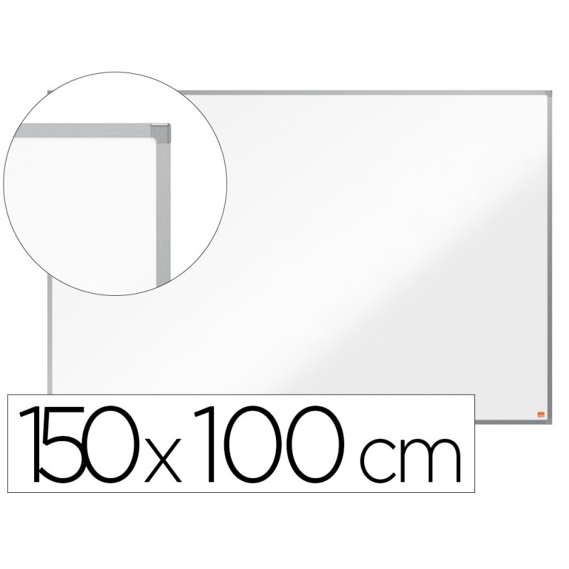 Pizarra blanca nobo essence acero lacado 1500x1000 mm Pizarra blanca nobo essence acero lacado 1500x1000 mm