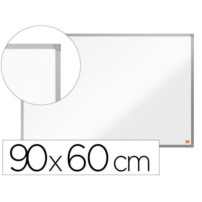 Pizarra blanca nobo essence acero lacado 900x600 mm Pizarra blanca nobo essence acero lacado 900x600 mm