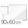 Pizarra blanca nobo essence acero lacado 900x600 mm