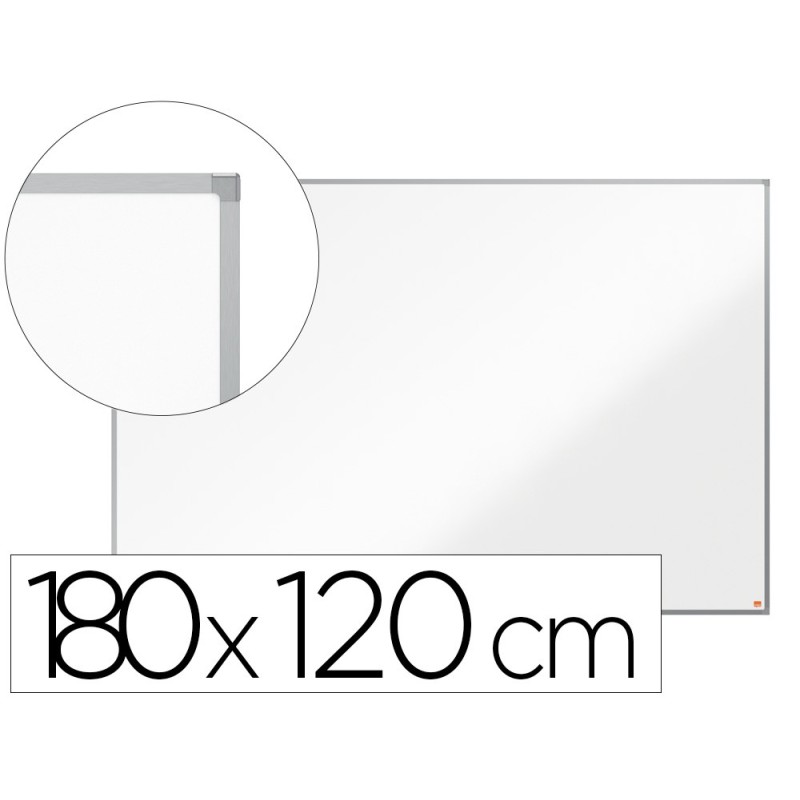 Pizarra blanca nobo essence acero lacado 1800x1200 mm Pizarra blanca nobo essence acero lacado 1800x1200 mm