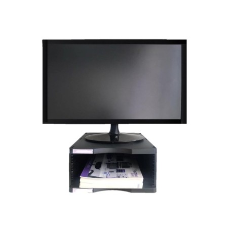 Soporte archivo 2000 para monitor poliester 100% reciclado con compartimento para formatos din a4 y folio