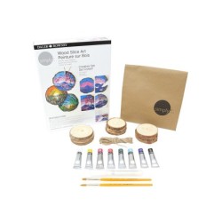 Set de pintura daler rowney simply creativo pintura madera