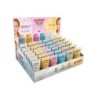 Expositor alpino gel maquillaje 24 glittter gel metalico  12 glitter gel
