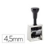 Numerador automatico reiner metalico 6 cifras altura tipo 4,5 mm