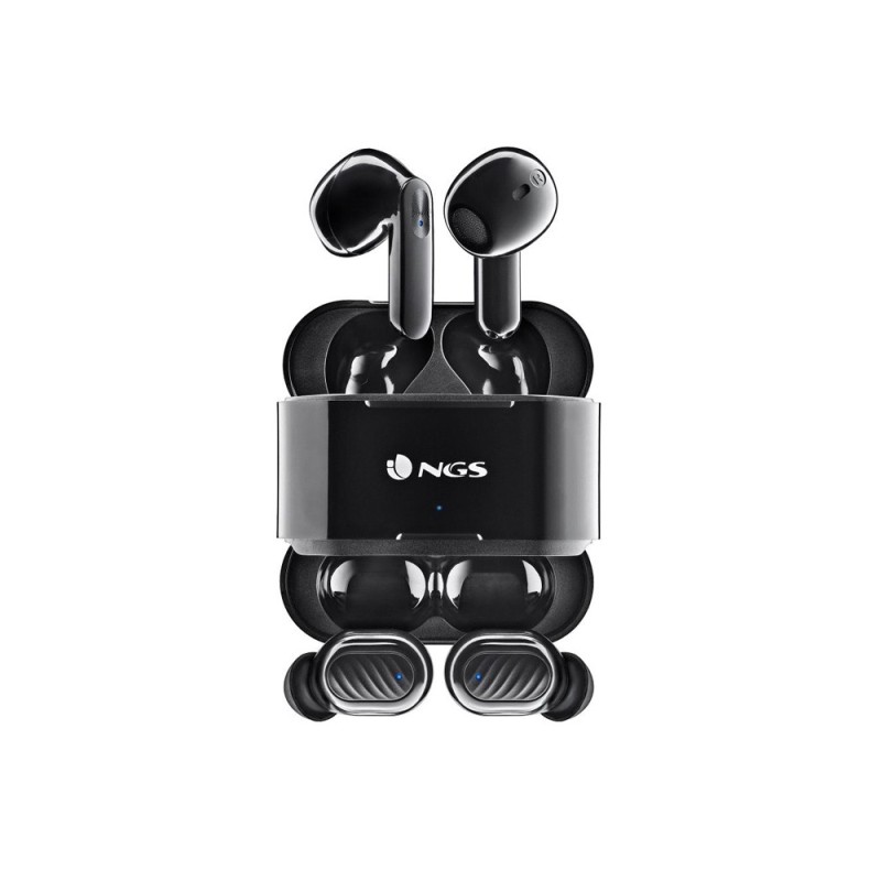 Auricular ngs artica duo bluetooth tactil 30 horas autonomia color negro Auricular ngs artica duo bluetooth tactil 30 horas autonomia color negro