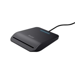 Lector de tarjetas trust primo dni smartcard usb-a color negro