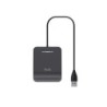 Lector de tarjetas trust primo dni smartcard usb-a color negro