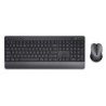 Set teclado  raton trust trezo inalambrico eco usb micro color negro