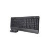 Set teclado  raton trust trezo inalambrico eco usb micro color negro