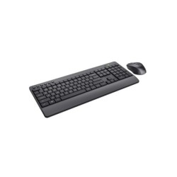 Set teclado  raton trust trezo inalambrico eco usb micro color negro