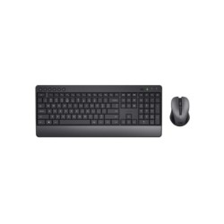 Set teclado  raton trust trezo inalambrico eco usb micro color negro