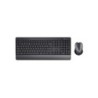 Set teclado  raton trust trezo inalambrico eco usb micro color negro