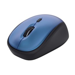 Raton trust yvi optico inalambrico eco 4 botones 800/1600 dpi usb 2.0 color azul