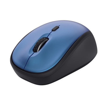 Raton trust yvi optico inalambrico eco 4 botones 800/1600 dpi usb 2.0 color azul