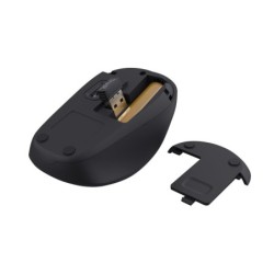 Raton trust yvi optico inalambrico eco 4 botones 800/1600 dpi usb 2.0 color azul
