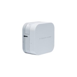 Rotuladora brother ptp300bt cube termica bluetooth velocidad 20 mm/s ancho maximo cinta 12 mm