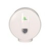 Dispensador papel higienico bunzl greensource mini jumbo fabricado en abs color blanco