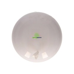 Dispensador papel higienico greensource extraccion central compacto fabricado en abs blanco