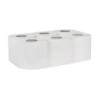 Papel secamanos bunzl greensource 2 capas celulosa blanca 200 mm x 150 mt paquete de 6 rollos